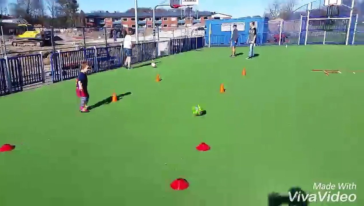 Elton Murati. 3 years old football player. Fotbollstalang. Dribblings & skills- Sweden-Albania (1)