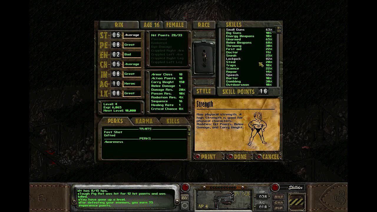 Let's Play Fallout 2 Part 7: Wtf Was Up With My Recording?! :O