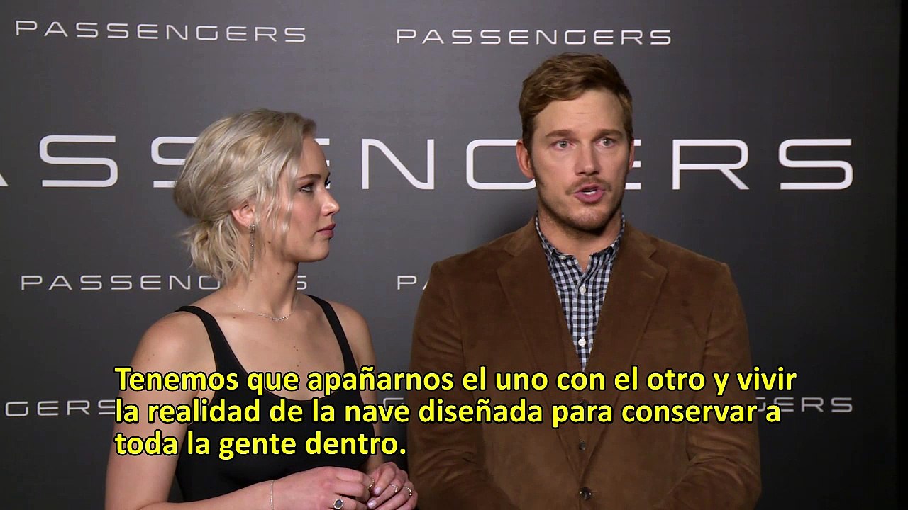Jennifer Lawrence y Chris Pratt nos cuentan las novedades de 'Passengers'