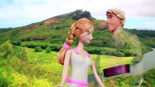 Princess Anna WEDDING to Kristoff PLAY-DOH Dress Disney Frozen Sven Hawaii