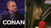 Daniel Radcliffes Japanese Talk Show Prank - CONAN on TBS