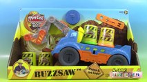 Pâte à modeler Play Doh Camion de chantier Diggin Rigs Buzzsaw