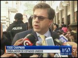Embajador de EE.UU. en Ecuador, de acuerdo con  transparencia en “Panama Papers”