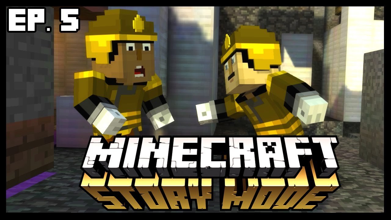 THE SECRET BUILD TEAM! - MINECRAFT: STORY MODE - EP 5 PART 2