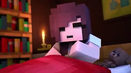 Minecraft LIGHTS OUT HORROR MAP!! Funny Moments Animation DanTDM
