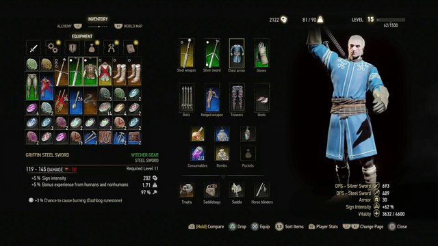 WITCHER 3 DEATH MARCH! WALKTHROUGH 102