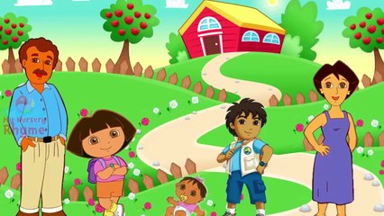 Spanish Dora The Explorer Finger Family Song - Finger Family Song For Children !