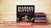 Download  Warren Buffett Life Changing Lessons of Warren Buffet for Unlimited Success in Investing Read Online