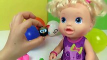 Baby Alive Sürpriz Oyuncaklı Balon Patlatma Oyunu Oynuyor