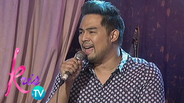Kris TV: Jed Madela sings Again