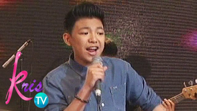 Kris TV: Darren Espanto sings Sugar