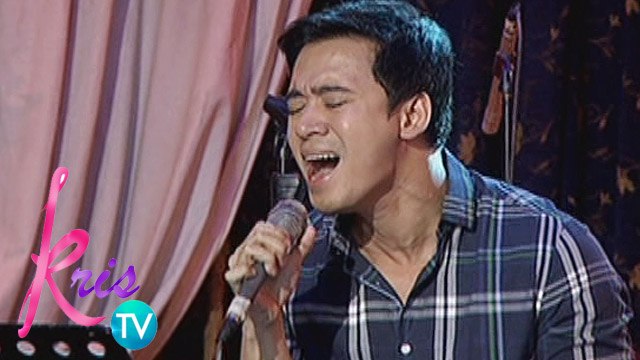 Kris TV: Erik Santos sings She's Out of My Life