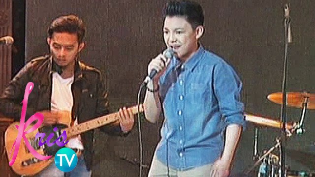 Kris TV: Darren Espanto sings Harder to Breathe