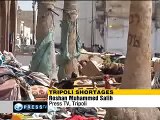 Uncollected rubbish piles up in Tripoli