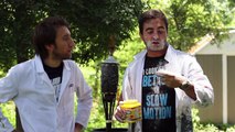 Fire Breathing in Slow Motion - The Slow Mo Guys