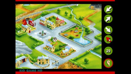 BOMBEIRO SAM | Ponty pandys Burning Down | FIREMAN SAM | KID GAME HD