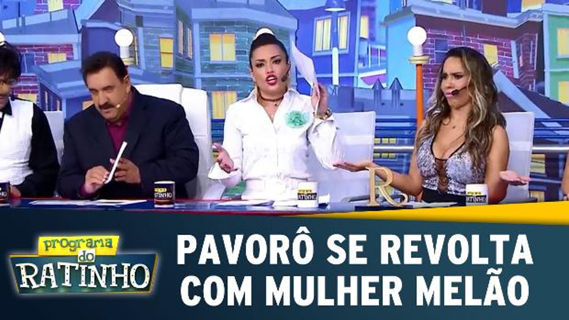 Pavorô se revolta com Mulher Melão