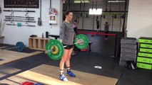 Michelle 38 kg Snatch Combo