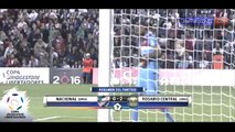 Copa Libertadores: Nacional vs Rosario Central 0-2 Goles, 14-04-2016