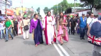 Transcurre con tranquilidad la Pasión de Cristo en Iztapalapa