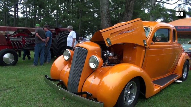 1935 Plymouth Coupe Hot Rod Street Rod 2014 Ardmore Car Show