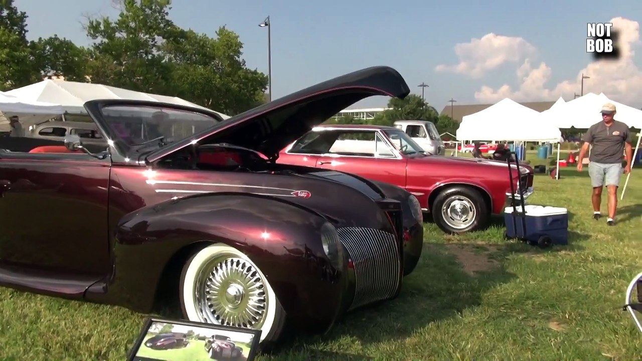 Custom 1939 Lincoln Zephyr Convertible Street Rod 2014 Street Rod Nationals Plus Louisville
