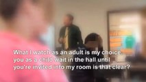 Teacher Loses His Mind On A Student Who Caught Him Watching Pørn
