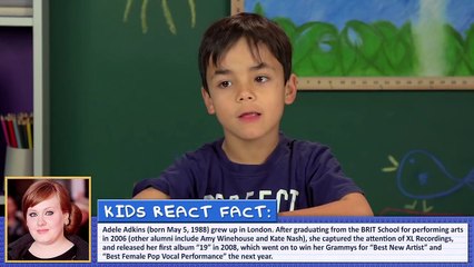 KIDS REACT TO ADELE (HELLO, ROLLING IN THE DEEP)