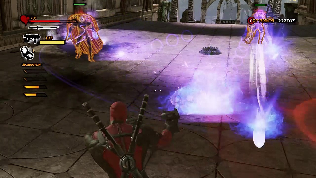 Deadpool says press the button