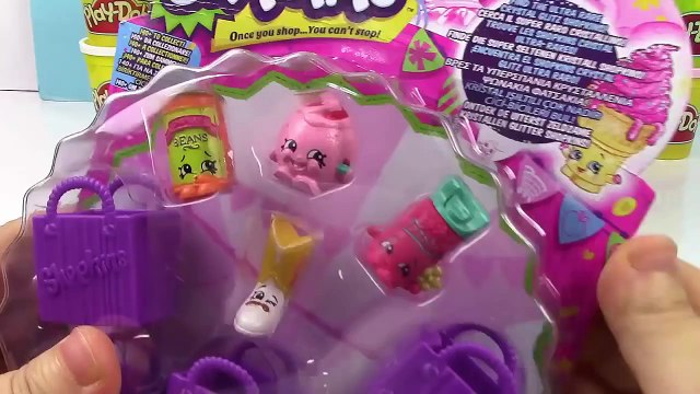 Shopkins Oyun Hamuru DEV Sürpriz Yumurta Açma Cicibiciler