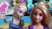 Elsas Birthday Party - Elsas Birthday Wish Disney Princesses Frozen Dolls Anna and Elsa