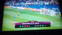Finale calci di rigore - Italia 4 - Inghilterra 2