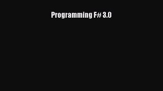 [Read PDF] Programming F# 3.0 Ebook Online