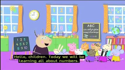 Peppa Pig (Series 3) - Numbers (with subtitles) 2