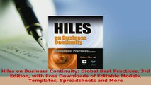 Download  Hiles on Business Continuity Global Best Practices 3rd Edition with Free Downloads of PDF Book Free