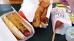 Wienerschnitzel - Fish & Chips, Corn Dog, Chili Cheese Dog [Unboxing Macro ASMR Eating Sounds]