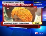 PM  Modi Pays Tributes to B R Ambedkar On 125th Birth Anniversary