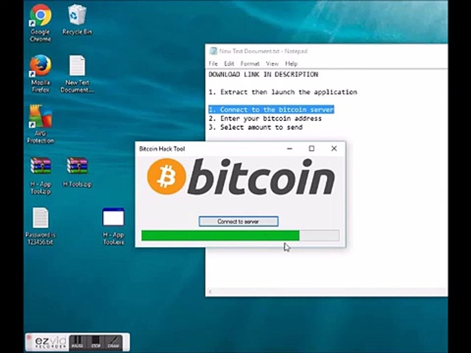 Bitcoin hack tool