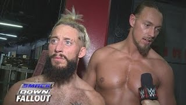 Enzo and Big Cass have their eyes on WWE s tag team prize SmackDown Fallout, April 14, 2016