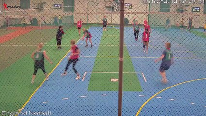 48154 Court2 Willows Sports Centre Cam3 England Netball v Willows Sports Centre (Ladies) Court2 Wil
