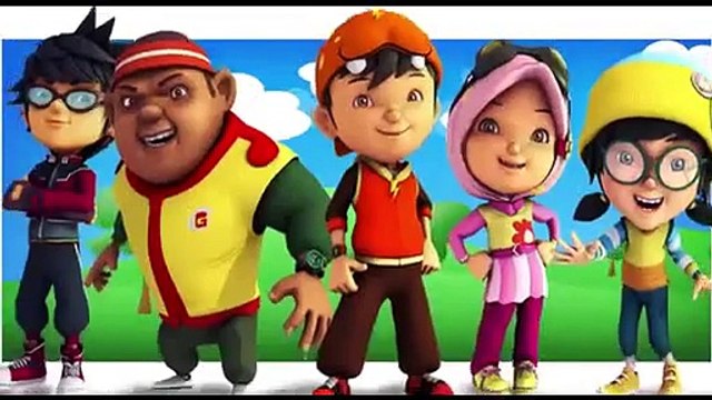 ♥ BOBOI BOY Funny Cartoon Children Animation Nursery Rhymes Daddy Finger Family Songs HD