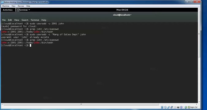 User Administration Commands for Beginners Guide in Redhat Linux, Ubuntu, Fedora(Terminal)