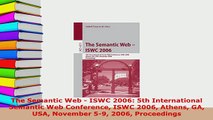 PDF  The Semantic Web  ISWC 2006 5th International Semantic Web Conference ISWC 2006 Athens  EBook