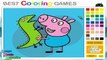 Peppa Pig - Colorear George y Dinosaurio - Juegos Gratis Infantiles Online En Español