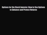 [Read book] Options for the Stock Investor: How to Use Options to Enhance and Protect Returns