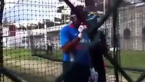 Indian Crickters fighting and abussiing each other