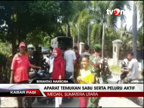 Tertibkan Rumah Dinas TNI, Aparat Temukan Sabu dan Peluru