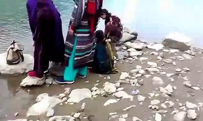 Beautiful view of Saif-Ul-Malook Lake, Pakistan