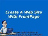 Ms FrontPage 2003 Tutorial