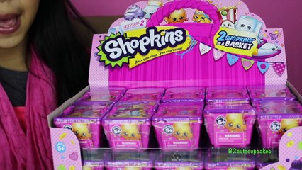 Shopkins Season 2 Opening a Whole Box of Shopkins Pt 1| B2cutecupcakes